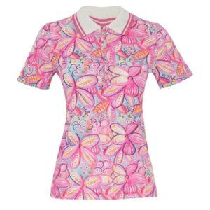 Dolcezza Golf Wear Short Sleeve Golf Shirt Spring Garden